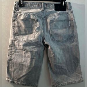 Men's Converse, One Star, Vintage Straight Gray Jean Shorts Size 28